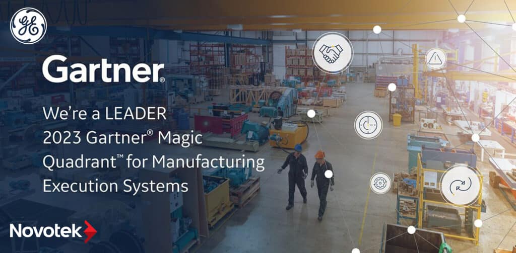 GE DIgital leader voor Manufacturing Executing Systems 2023